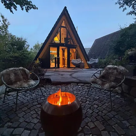 Alva Rhoen Panorama - Auszeit Mit Kamin شاليه *